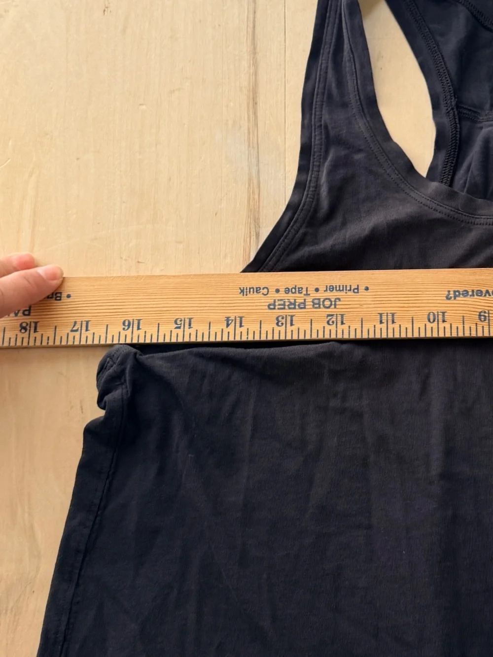 Lululemon Athletica Black Racerback Tank Top - Women's Casual Layering Tee - 4/6